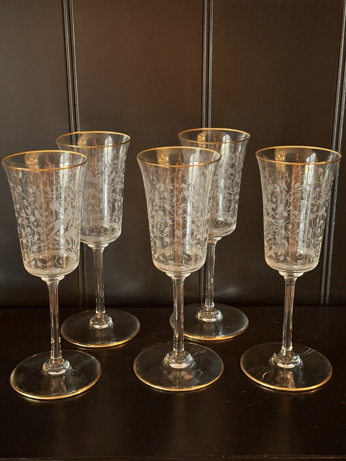 Baccarat Jasmina Wine glasses, Set of 5