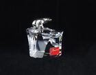 HTF Clear Baccarat Polar Bear On Iceberg Paperweight Figurine Sculpture