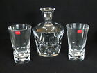 Exquisite BACCARAT BELUGA Crystal DECANTER & 2 Highball Glasses Mint