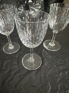 Set Of 6 Baccarat "Paris" Crystal Wine Glasses
