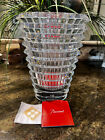 Baccarat Crystal Eye Oval Vase - 9.25" High RARE!