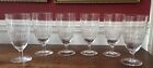 Rare Baccarat Crystal Iced Tea Nancy Pattern Set 6 EUC