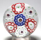 Antique Baccarat Roundels or Circlets Millefiori Paperweight