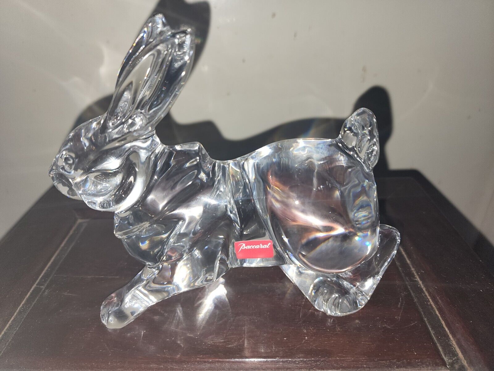 Baccarat Crystal Rabbit Figurine