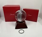 Baccarat Crystal Sirius Ball With Stand