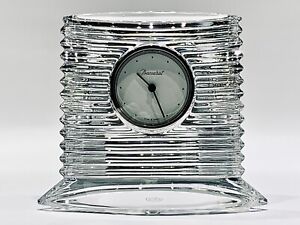 Baccarat Crystal LARGE Lalande Clock