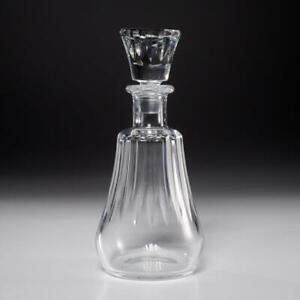 Baccarat France Cote d'Azur Cut Crystal Decanter with Stopper 10"