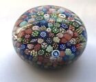 Antique Baccarat Paperweight dated 1848 Closepack Millefiori