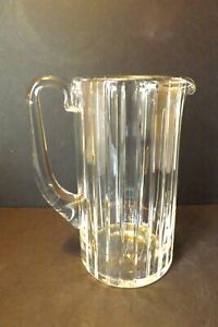 Excellent Baccarat Harmonie 47 Oz Hand-Cut Crystal Pitcher 8 1/4" Martini
