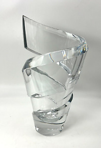 SUPERB BACCARAT CRYSTAL "SPIRALE VASE" STYLE #2105602 LIMITED EDITON 256/500