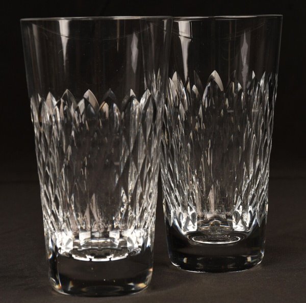 (6) BACCARAT ARMAGNAC HIGHBALL Tumbler **Rare 5-cut Style** 5.625"
