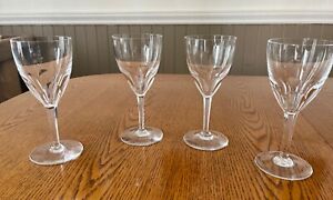 Baccarat  - Tulip Cut Vintage Crystal Glasses, Set of 4