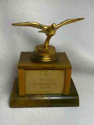 Vtg Retro MCM Trophy Swirl And Solid Bakelite / Catalin PHX 100 MI Skeet /Trap?