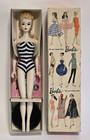 Vintage #3 Blonde Ponytail Barbie TM Box Accessories VHTF Early TM Stand Booklet