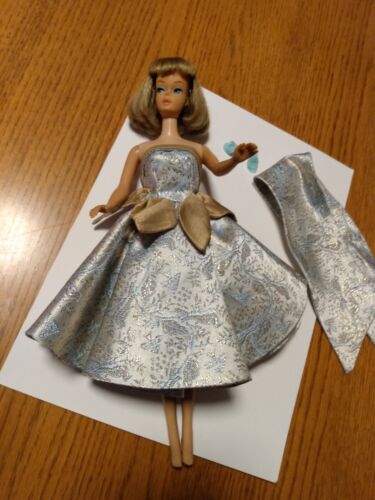 VINTAGE BARBIE LONG HAIR ASH BLONDE AMERICAN GIRL LOW COLOR ORIGINAL READ