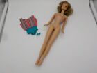 Vintage Barbie Dark Blonde Brown Side Part Side-Part American Girl Barbie & Suit