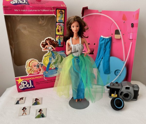 RARE Vintage Barbie Fashion Photo P J Doll Superstar Doll 1977 - SEE DESCRIPTION