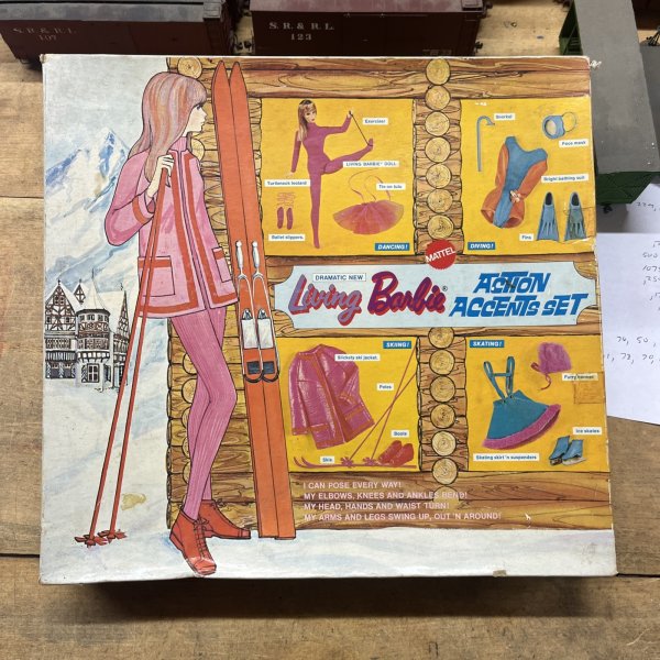 vintage barbie dolls 1960s Action Accents Set