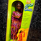 Live Action Christie 1970 Vintage Barbie AA Black Doll Mattel 1175 MIB NRFB ?