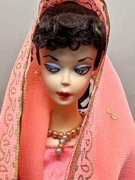 1959 Brunette #2 Ponytail Barbie, Rare-VHTF + 5 Ensembles TM, & More "1 Owner"