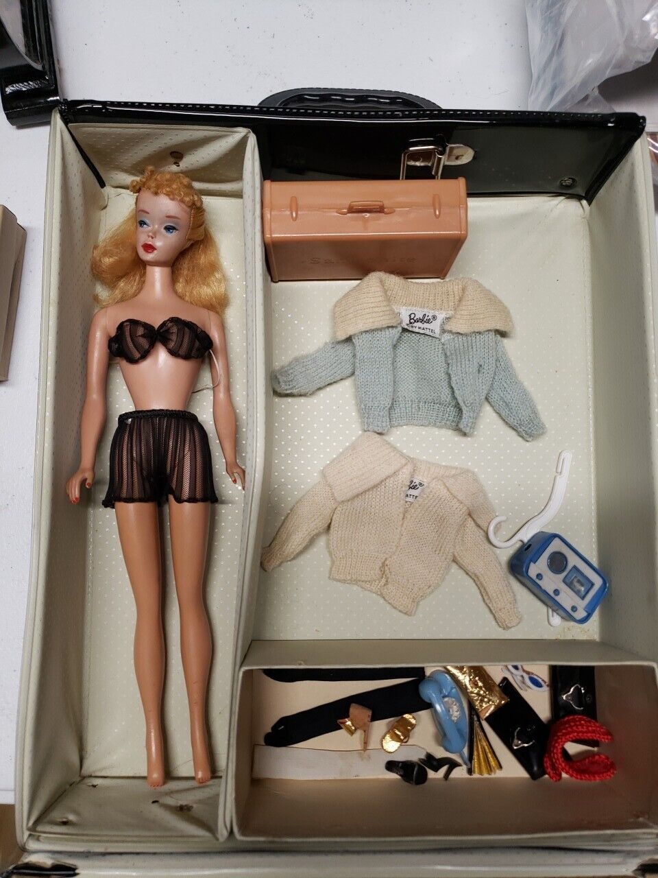 Vintage Barbie #4 Rare Airbrushed Face Doll Lot