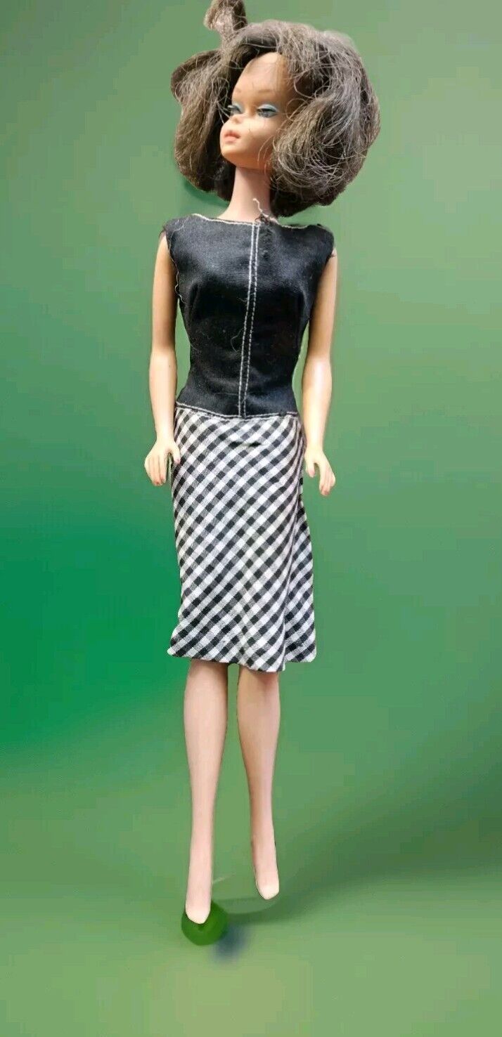 Vintage Brunette Long Hair American Girl Barbie Midge Needs Some TLC Okay Shape!