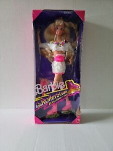 *RARE NIB* Barbie Rollerblade Doll 1991 Skates Flicker’n Flash #2214