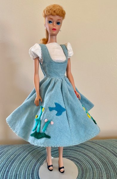Pretty Restored Vintage Blonde #5 Ponytail Barbie, #979 Friday Nite Date Outfit