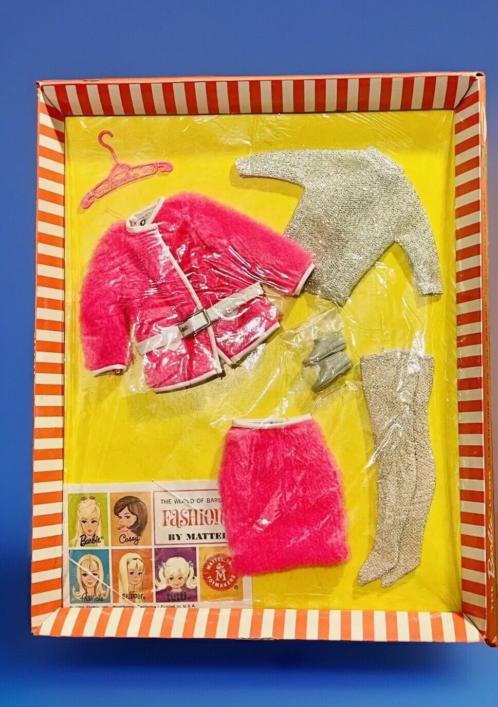 VHTF Vintage Mod Era 1968 TNT Barbie Stacey Snug Fuzz Fashion 1813 NRFB