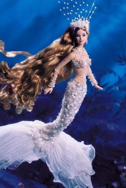 Enchanted Mermaid Barbie 2001 in Tissue/Shipper Limited Edition only 4300 WW