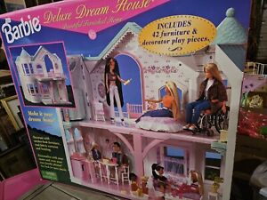 Vintage Barbie Deluxe Dream House 18638 W/ Box - Working Elevator