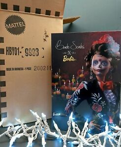 Barbie Signature 2022 Dia De Muertos Benito Santos X Barbie Doll~GOLD LABEL~NRFB
