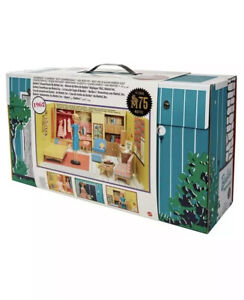 COMPLETE BARBIE 75TH ANNIVERSARY DREAM HOUSE – HOUSE, DOLL & 