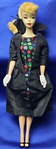 Vintage Barbie Blonde #3 Ponytail, Brown Eyeliner, T.M. Easter Parade