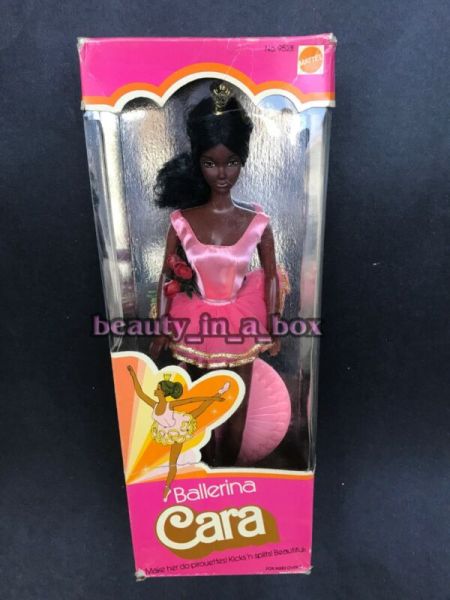 Cara Ballerina Barbie Doll 1975 AA African American 1976 TR