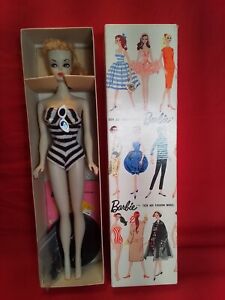 Vintage Barbie Ponytail #1 blond, TM box