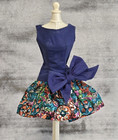VERY RARE Vintage Barbie 1967 Pak Best Bow Dress ~ Outdoor Art Show Variation