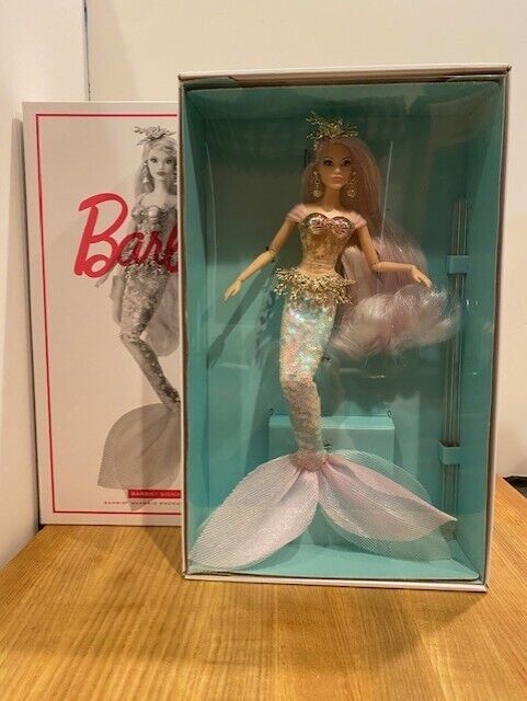 Mermaid Enchantress Barbie - Gold Label w/Shipper - MINT & NRFB - FXD51