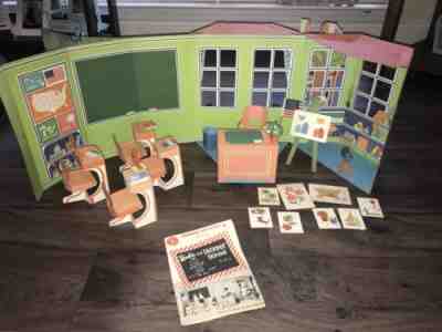 Vintage Barbie #4097 1965 Mattel Skipper School House 99% Complete RARE EXC !!