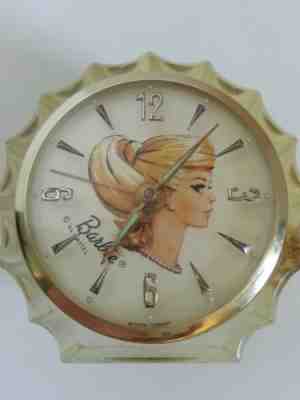 Very Rare 1964 Vintage Barbie Starbright Alarm Clock Bradley West Germany