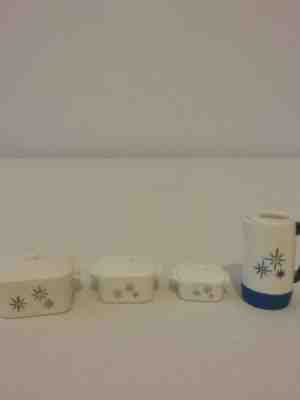 Barbie Vintage Pyrex Teen Doll Corning Ware Dishes *RARE*...lot of 4