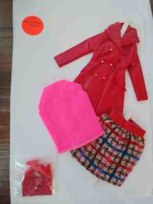 Vintage RARE Barbie Julia doll Outfit "Leather Weather"  #1751 - 1969