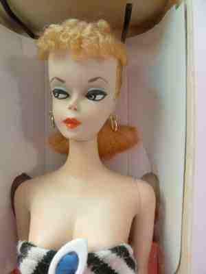 RESERVED FOR CINNAMON HONEYVintage Barbie ponytail #2 blond TM stand Fantastic! 