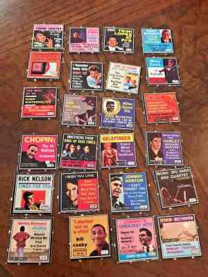 24-1960’s Vintage Record Album Covers Barbie Dream House Cardboard