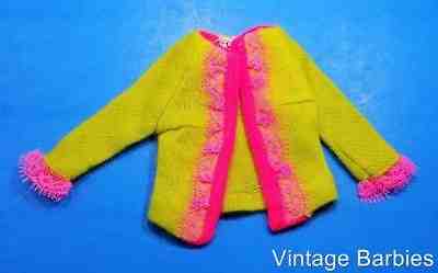 Barbie Doll Fancy Dancy #1858 Jacket HTF Near Mint ~ Vintage 1960's