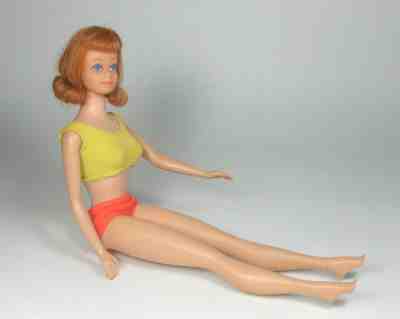 Perfect! Details about   Vintage Barbie 1962 Redhead Midge NRFB