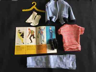 VINTAGE Ken and Barbie original Yachtsman # 789 Outfit Sail Boat 1962 MINT