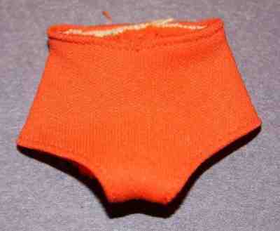 VINTAGE BARBIE/MIDGE ORANGE SWIM BOTTOMS TO 1963 RED HEAD MIDGE AND SKIN DIVER