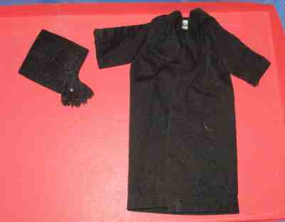 VINTAGE BARIBE'S #945 Graduation 1963-1964 " BLACK CAP & GOWN "