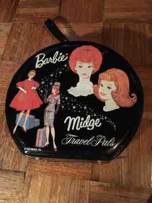 Barbie, Midge Travel Pals Case 1963 Mattel
